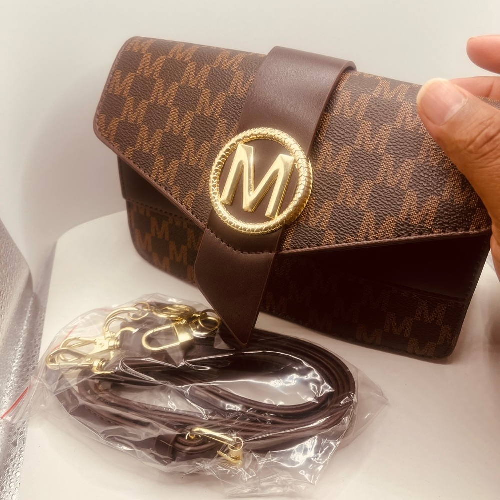 Crossbody bag for wo  imitation leather design